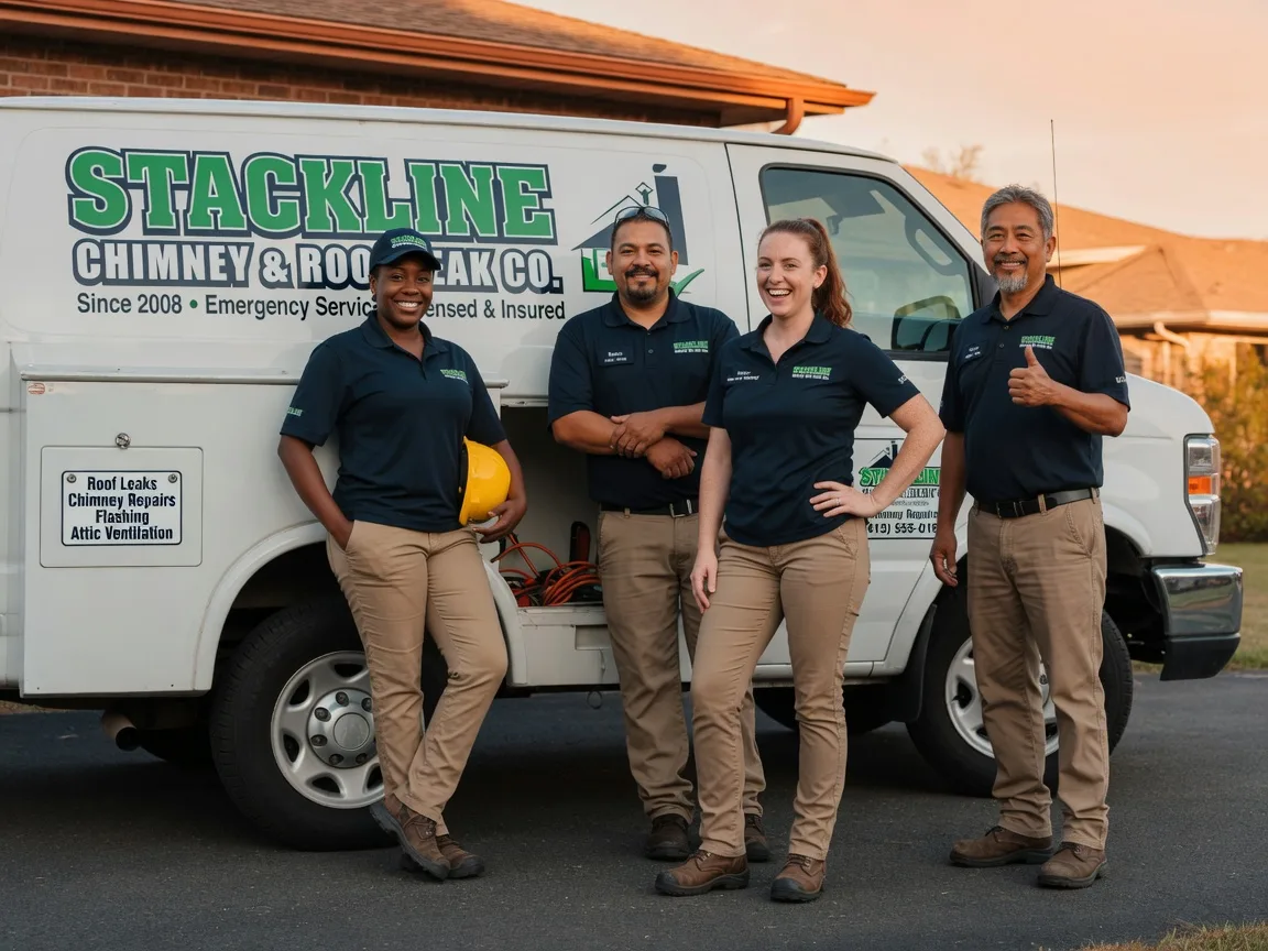 Chimney flashing repair company in Hillister, TX